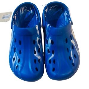 Highland Boy's USA Clog Blue Size 2 New W/Tags